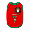 Portugal Dog Soccer Jersey – Lightweight & Breathable