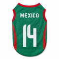 Mexico Dog Soccer Jersey – Lightweight & Breathable