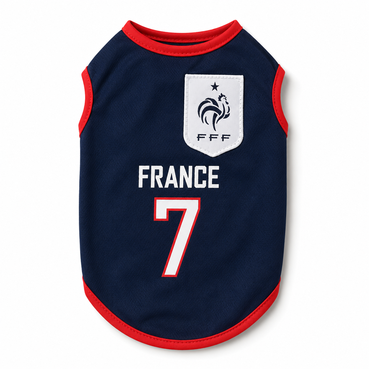 France Dog Soccer Jersey – Lightweight & Breathable