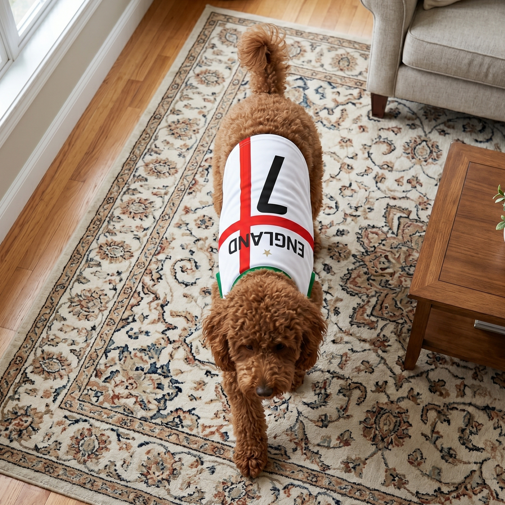 England Dog Soccer Jersey – Lightweight & Breathable